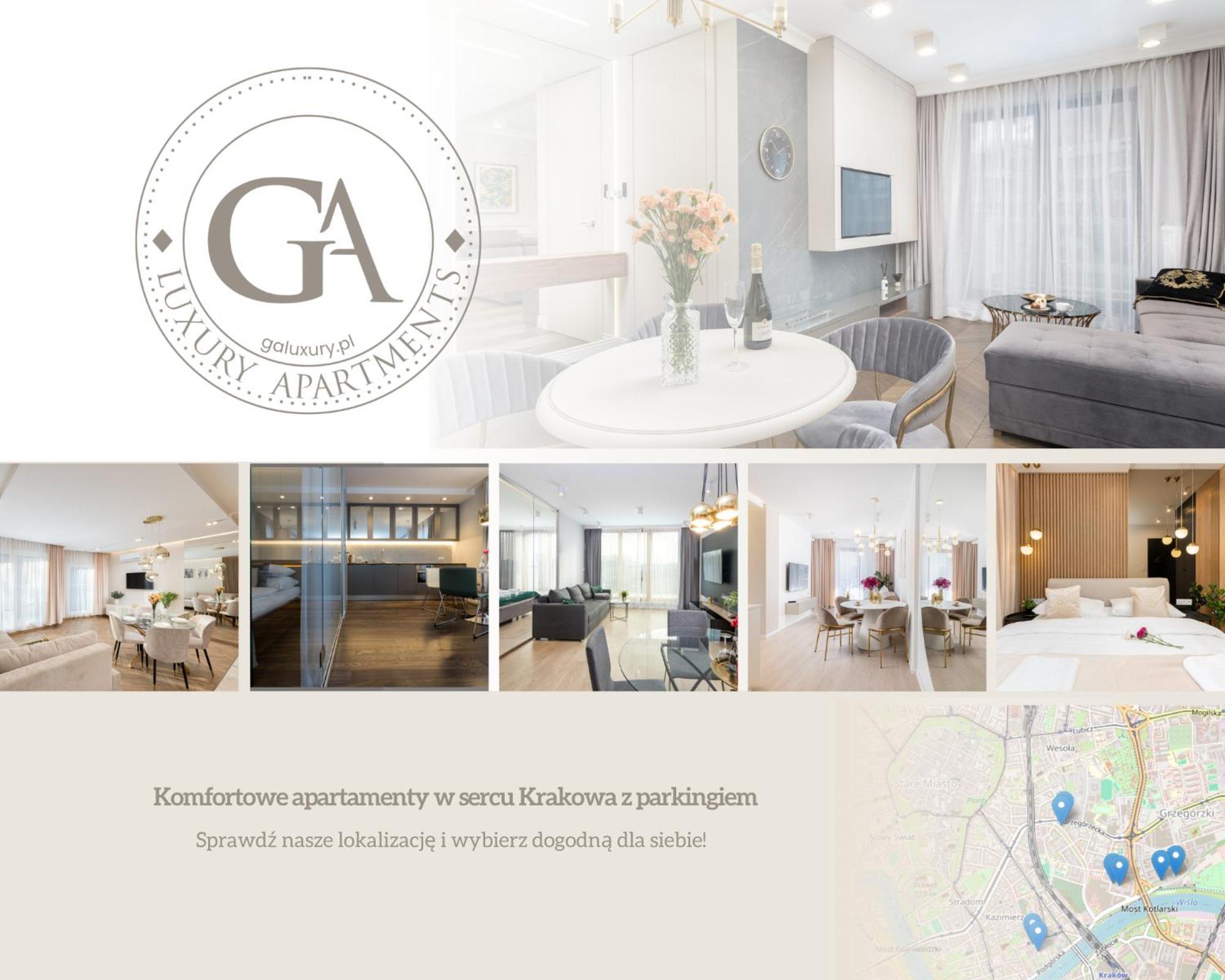 Ga Luxury Apartments W19 Cracovia Exterior foto