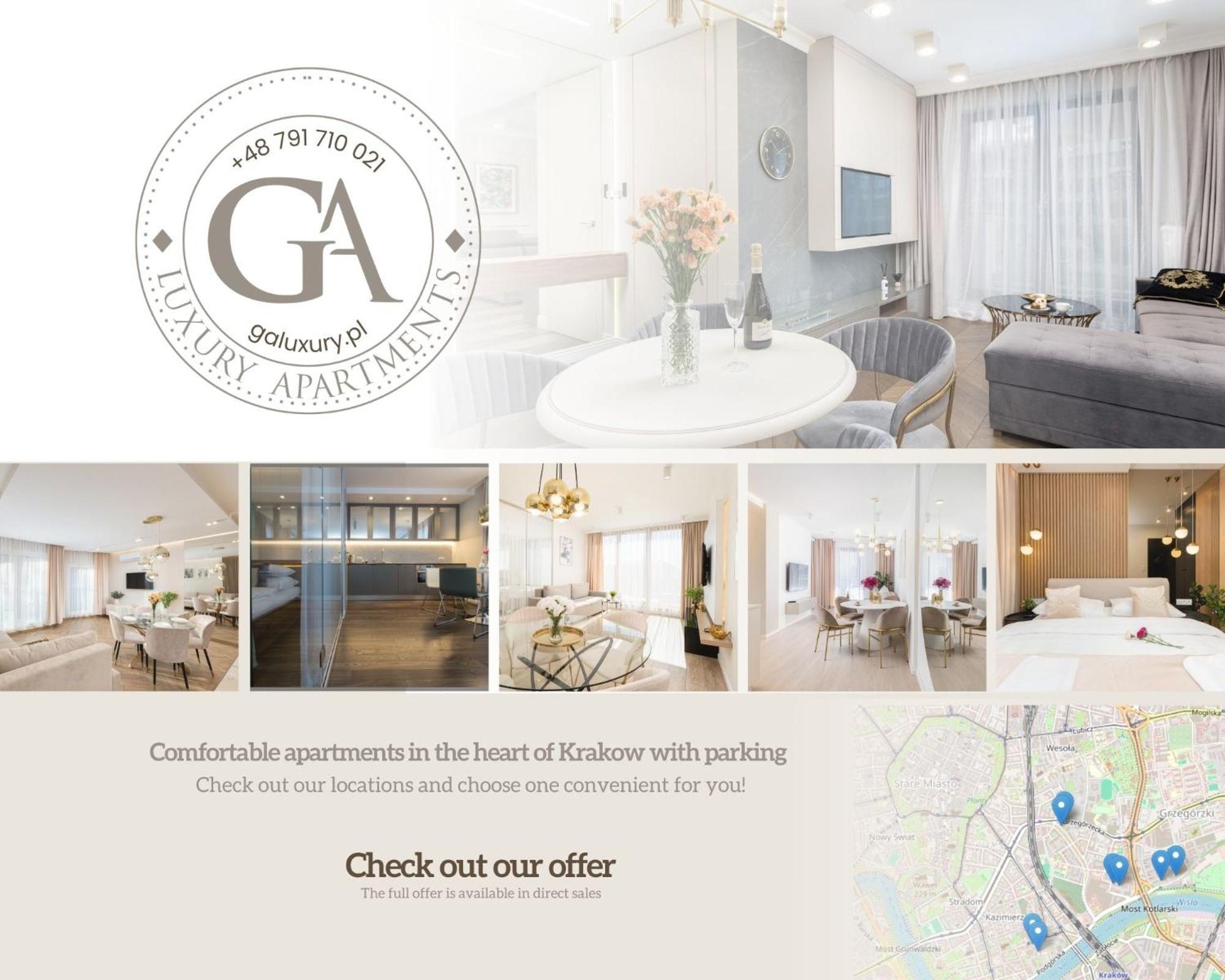 Ga Luxury Apartments W19 Cracovia Exterior foto